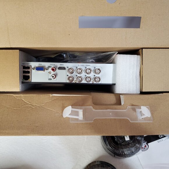 Home Security Camera System 6 Cameras Wired NEW NEVER USED IN BOX - Picture 6 of 13